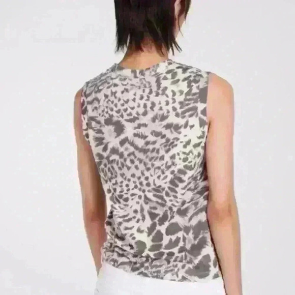 All Saints “Paw Imogen Tank” Animal Print Size Small New Without Tags! - Picture 2 of 7